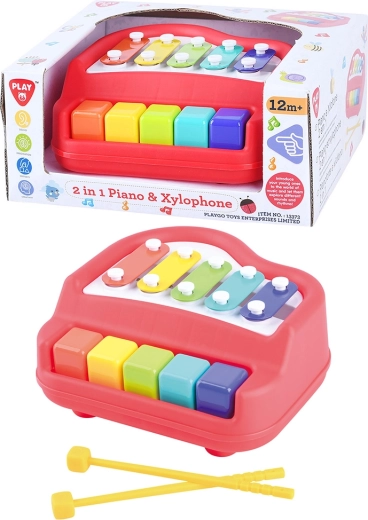 Piano et xylophone Playgo 2-en-1