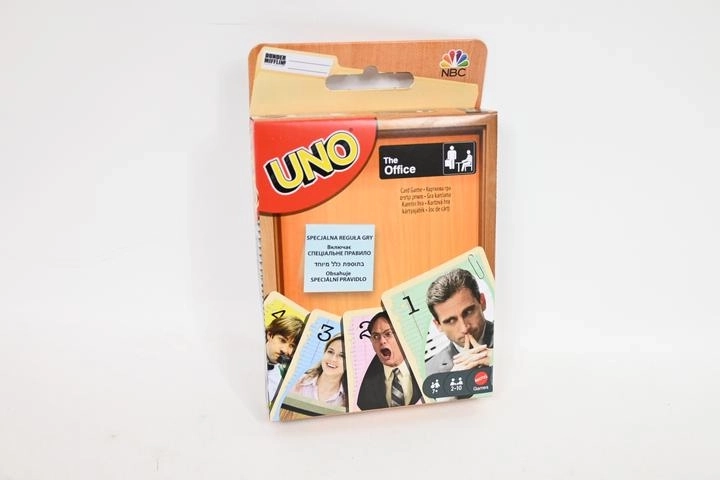 Mattel Uno The Office – jeu de cartes