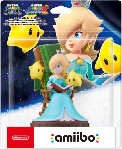 Figurine amiibo Rosalina et les Lumas de Super Mario Galaxy