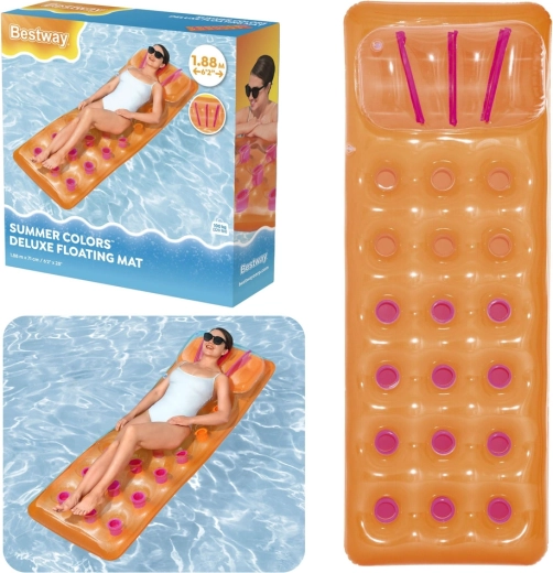 Matelas flottant gonflable Bestway Summer Colors Deluxe
