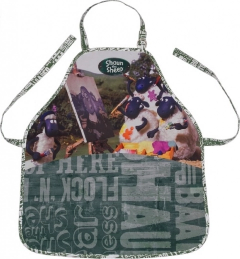 Tablier enfant avec motif Mouton Shaun
