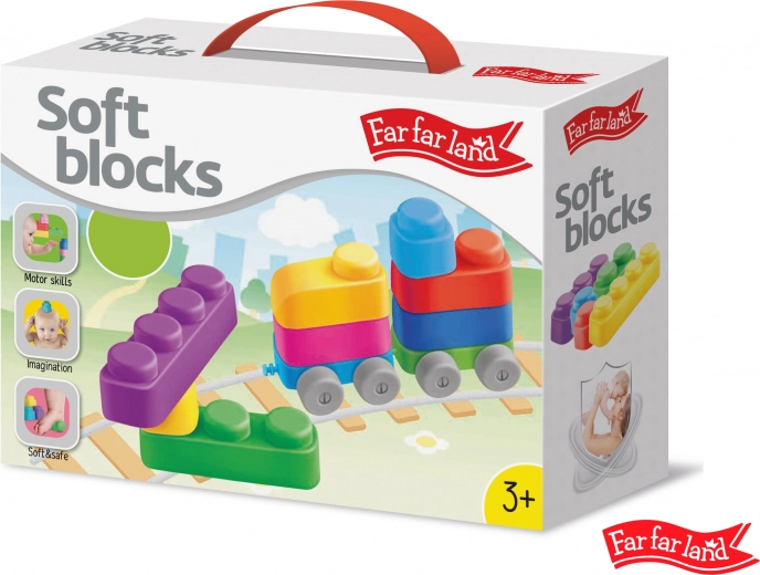 Far Far Land blocs de construction souples pour tout-petits