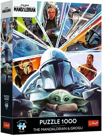 Puzzle Premium Plus 1000 pièces The Mandalorian : Ensemble sur le chemin