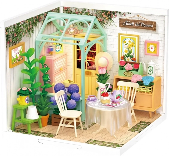 Mini-maison jardin de thé fleuri – ROLIFE SUPER CREATOR