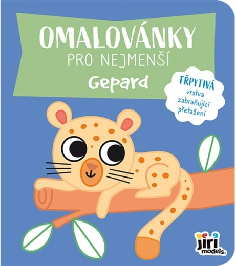 Coloriages pour tout-petits – guépard