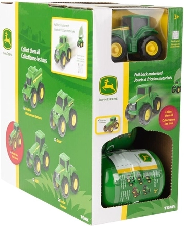 Tomy John Deere surprise en capsule – mini véhicule agricole à rétrofriction