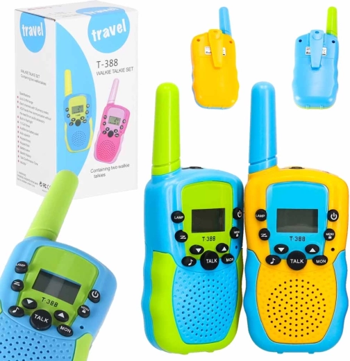 Talkies-walkies pour enfants – lot de 2 pièces