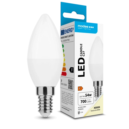 Ampoule LED bougie 7 W E14 4000 K 700 lm 200° Modee Lighting