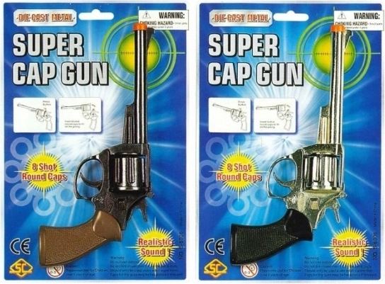 Pistolet métallique à amorces