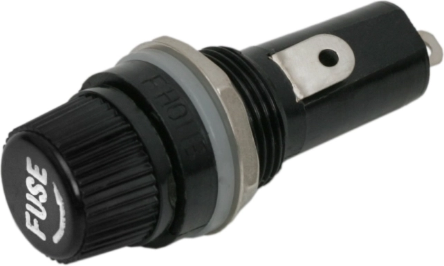 Support pour fusibles 6,4 × 30 mm