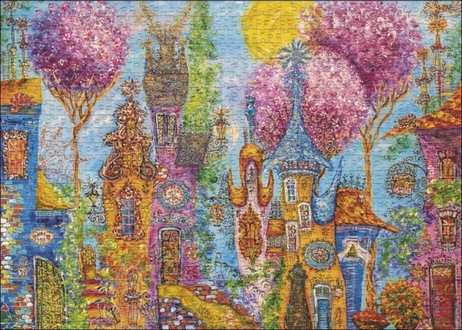 HEYE Puzzle Arbres roses 1000 pièces