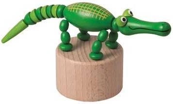 Figurine crocodile pressante Detoa