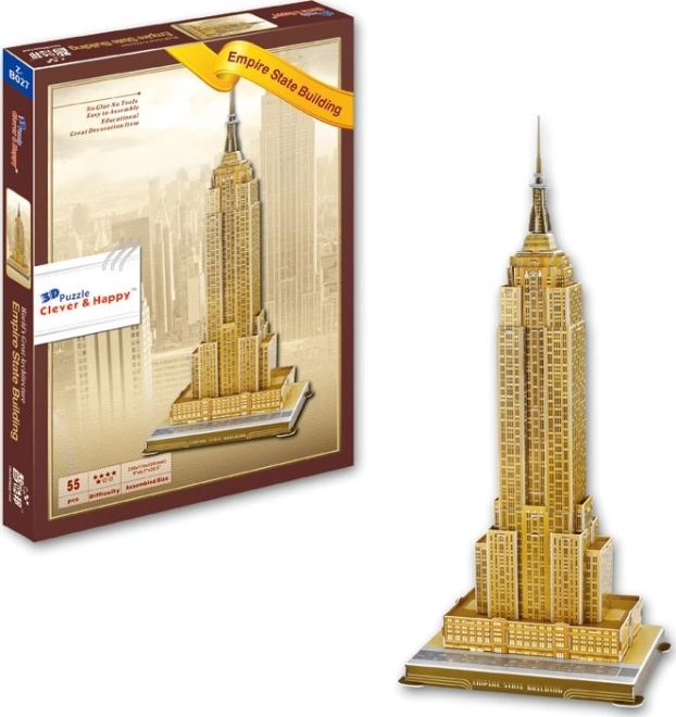 Puzzle 3D Empire State Building - CLEVER & HAPPY