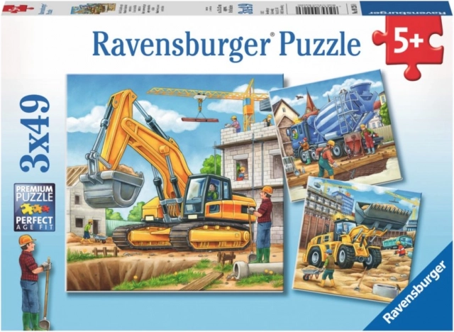 Puzzle Grandes Machines de Chantier Ravensburger
