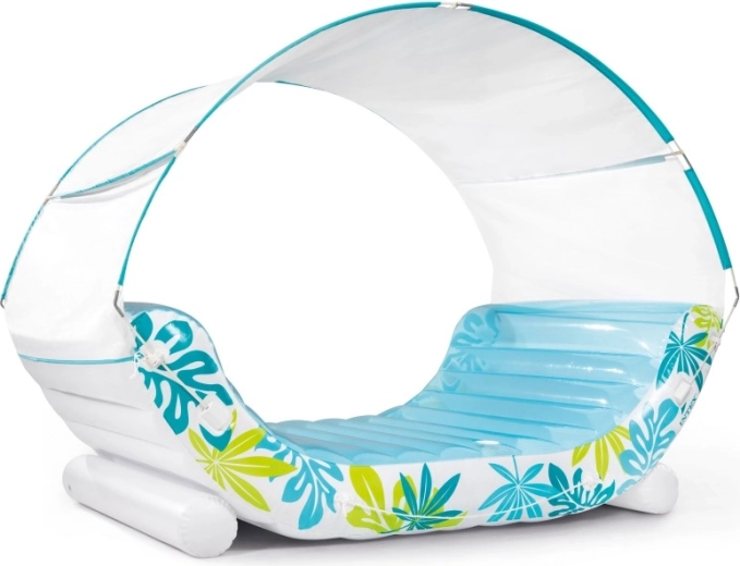 Chaise longue gonflable Tropical