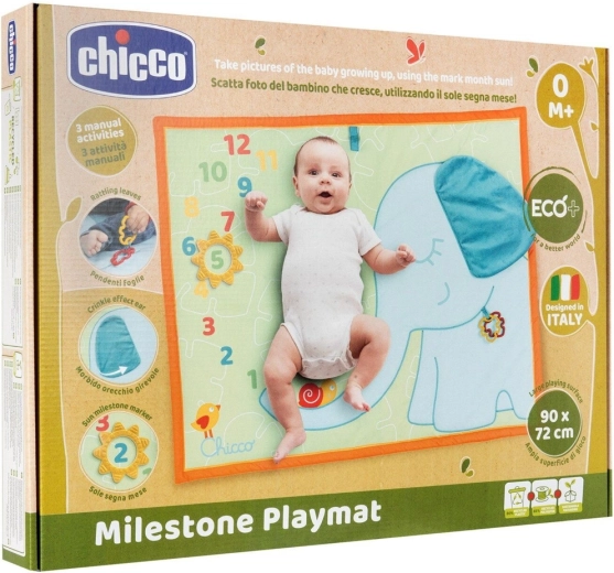 Chicco tapis d’éveil étapes en matériaux recyclés 0 m+