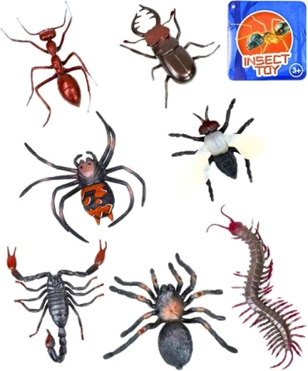 Figurine réaliste d’insecte – assorti - 1 pièce