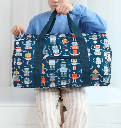 A Little Lovely Company sac de voyage pour enfants robots