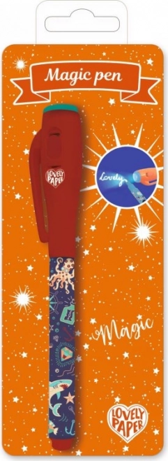 Stylo magique à encre invisible DJECO – animaux marins