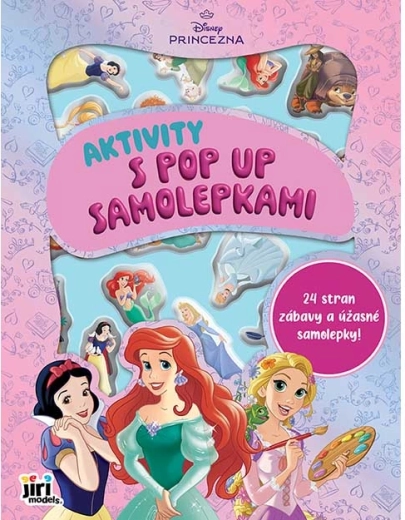 Activités avec autocollants pop-up Disney Princesses - 1 pièce