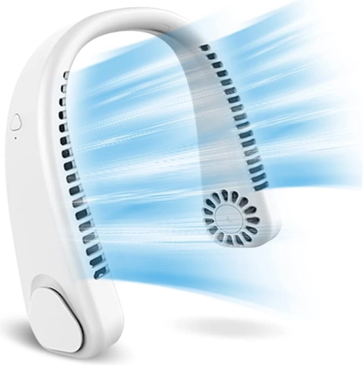 Ventilateur de cou portable (mains libres) pour un rafraîchissement personnel