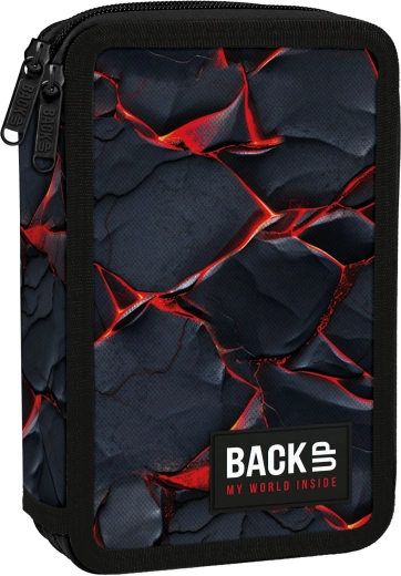 Trousse à deux compartiments avec équipement BackUP lave et feu Blaze
