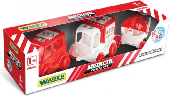 Kid Cars – ensemble de véhicules hôpital