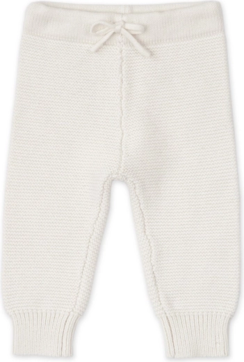 Pantalon tricoté chaud Lodger en laine mérinos cream, taille 62
