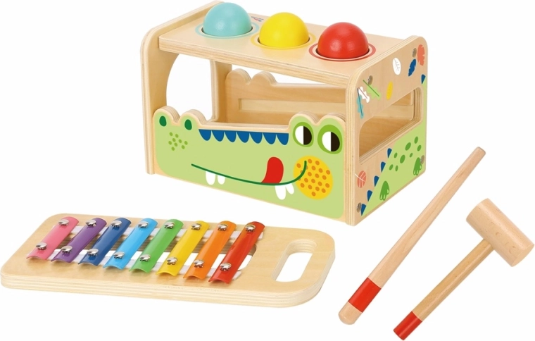 2Kids Toys jeu de marteau et xylophone crocodile