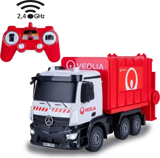 Camion-poubelle radiocommandé Mercedes-Benz Antos 1:26