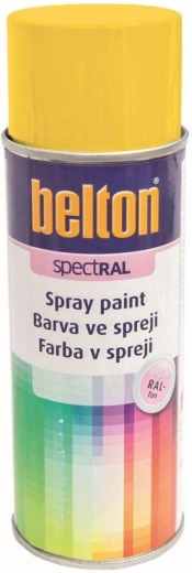 Peinture en spray BELTON RAL 1021 jaune moutarde 400 ml