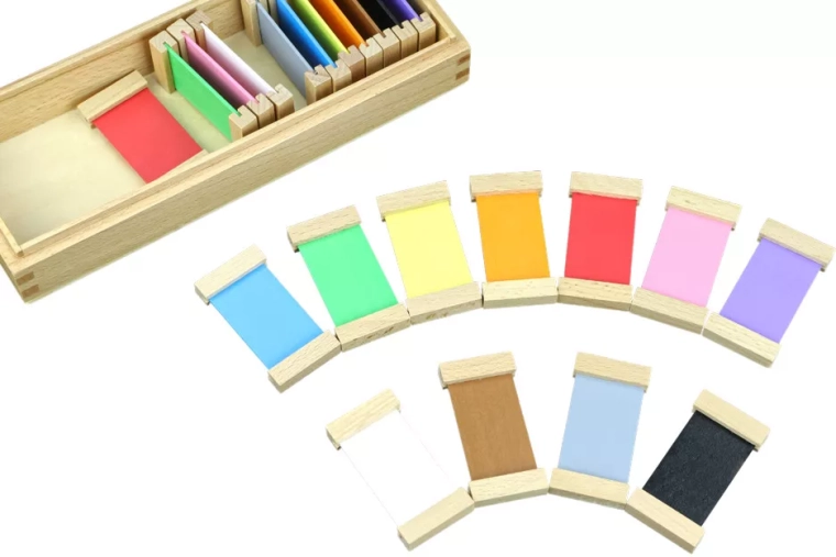 Tablettes de couleurs 2 – ensemble étendu Moyo Montessori