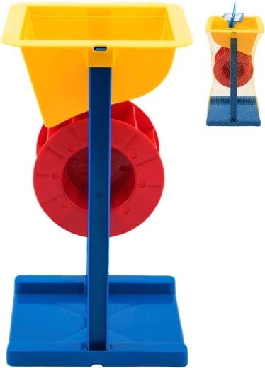 Moulin en plastique Lori avec trémie pour sable - 1 pièce