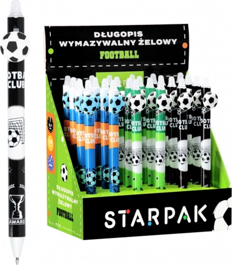 Stylo effaçable football - 1 pièce