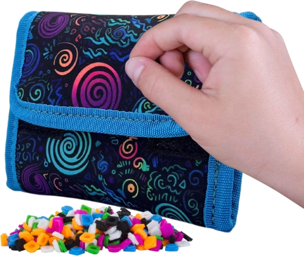 Portefeuille PIXIE CREW Spiral magic bleu