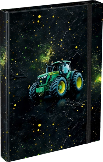 Chemises pour cahiers scolaires A4 avec motif de tracteur BAAGL