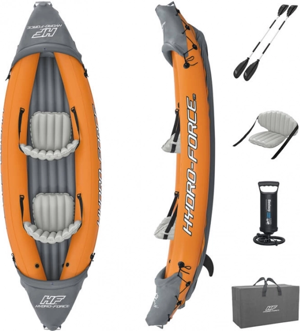 Kayak gonflable pour deux personnes Bestway Hydro-Force Lite-Rapid X2