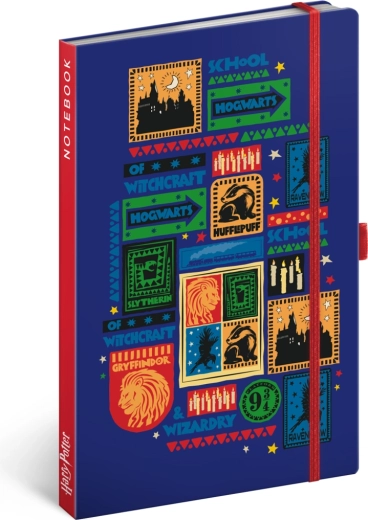 Carnet ligné Notique Harry Potter Poudlard 13 × 21 cm