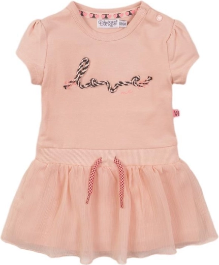 Robe fille Dirkje en rose