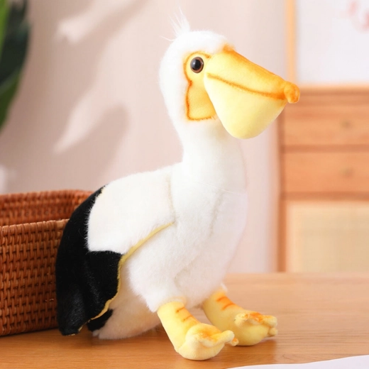 Pélican en peluche 24 cm – jouet doux et câlin