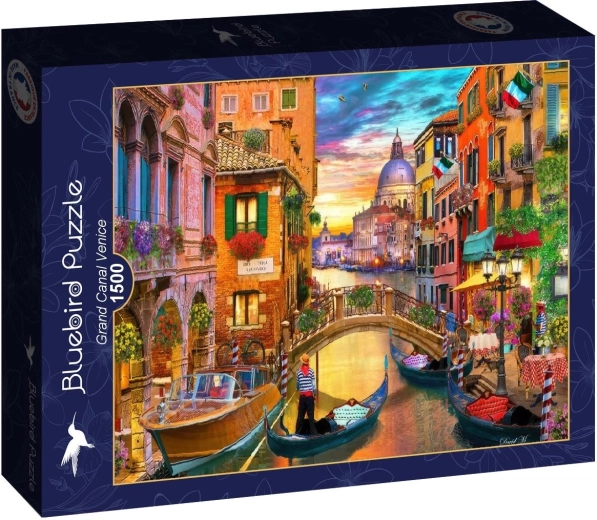 Puzzle Bluebird Grand Canal, Venise – 1500 pièces