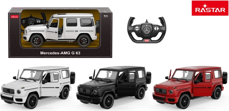 Voiture RC Rastar Mercedes AMG G63 1:14 noire