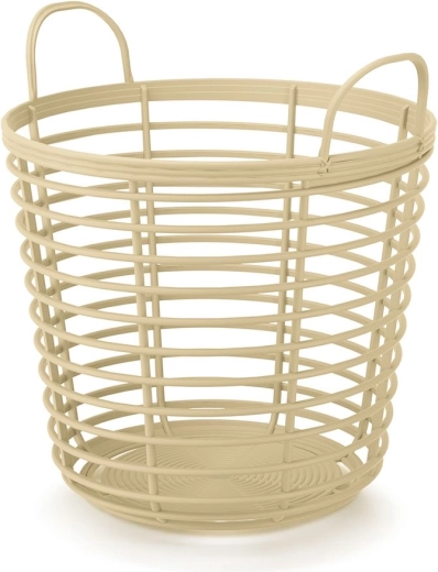 Panier Zanzi avec poignées 37,4 cm – couleur paille