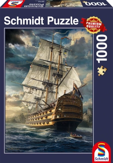 Puzzle Schmidt Spiele Nous levons l’ancre - 1 000 pièces