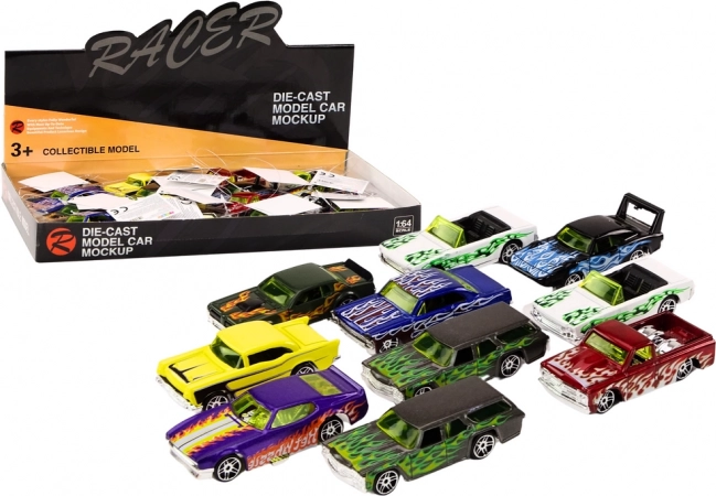 Voiture de course en métal 1:64