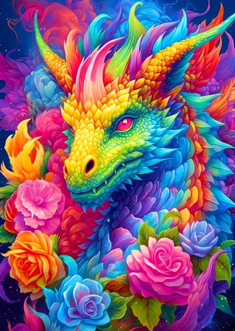 Enjoy puzzle dragon 1000 pièces
