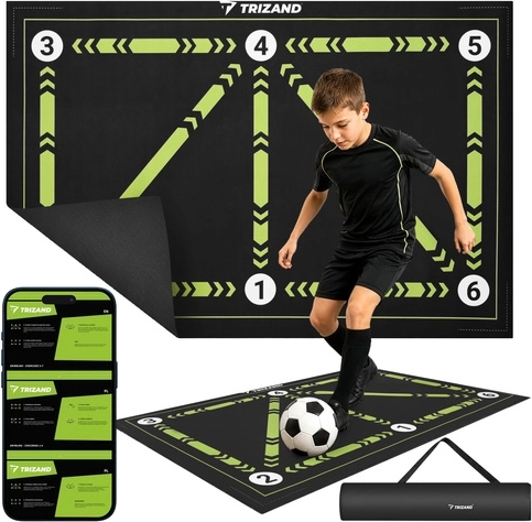 Tapis d’entraînement de football Trizand 60 × 90 cm