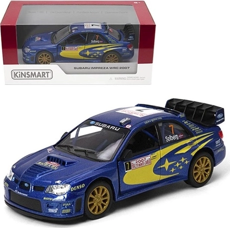 Modèle réduit métallique de collection Subaru Impreza WRC 2007