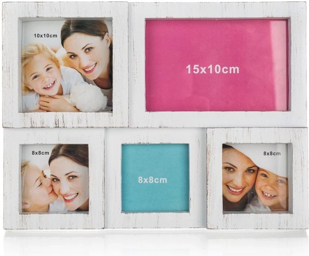Cadre photo pour 5 photos 29,5 × 21,8 cm