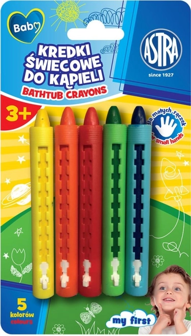 Crayons de bain ASTRA BABY 5 pcs